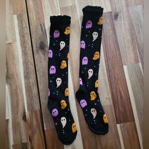 Socks With Cute Colorful Ghosts